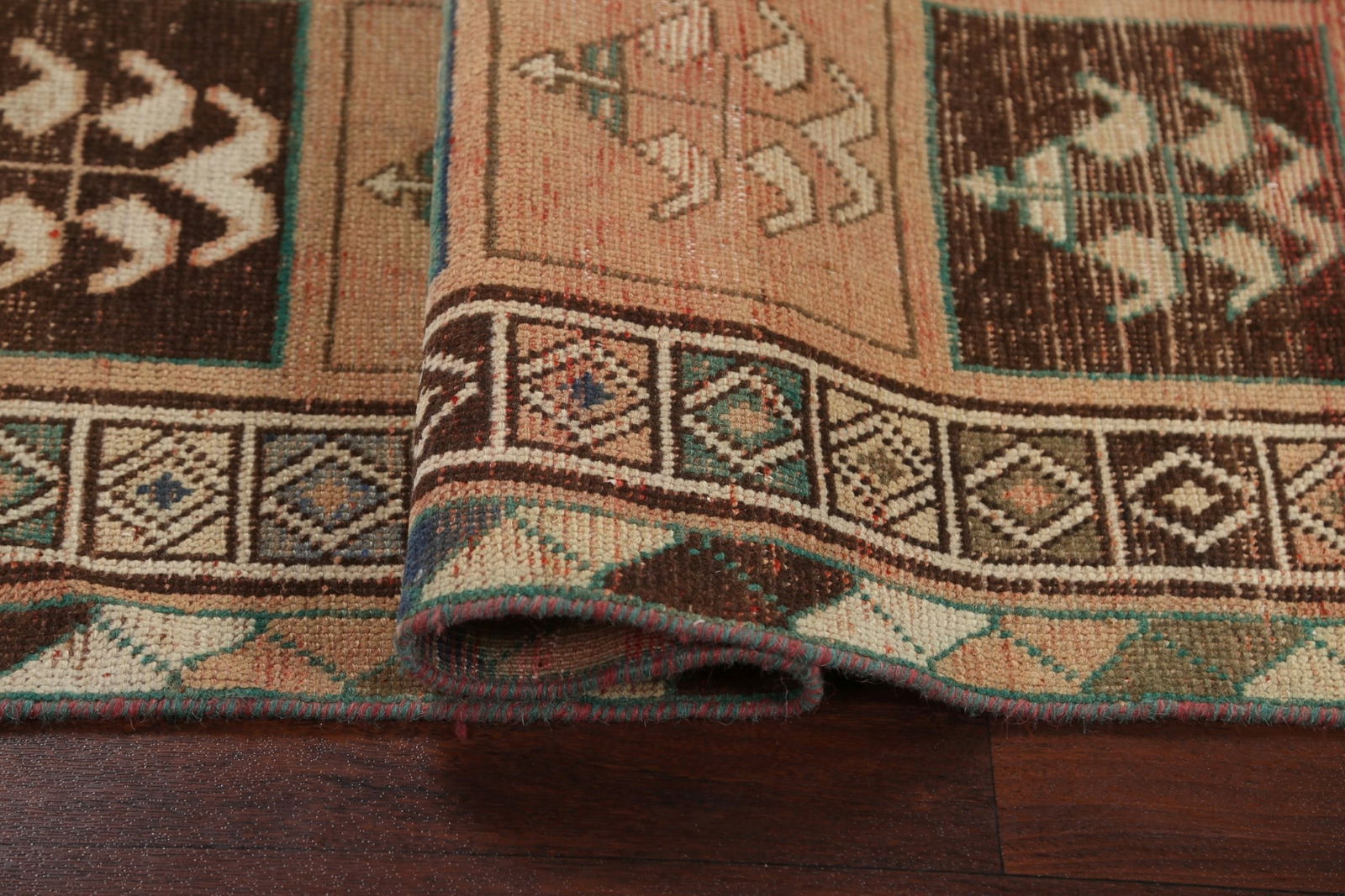 Antique Wool Bakhtiari Persian Area Rug 5x9 - 12