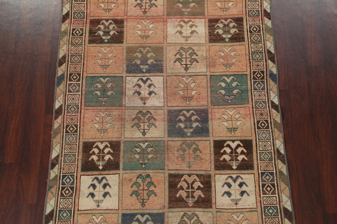 Antique Wool Bakhtiari Persian Area Rug 5x9 - 4