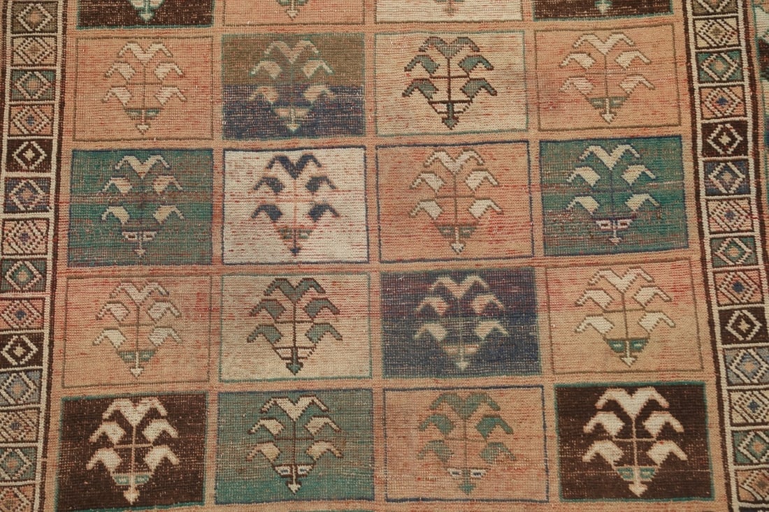 Antique Wool Bakhtiari Persian Area Rug 5x9 - 5