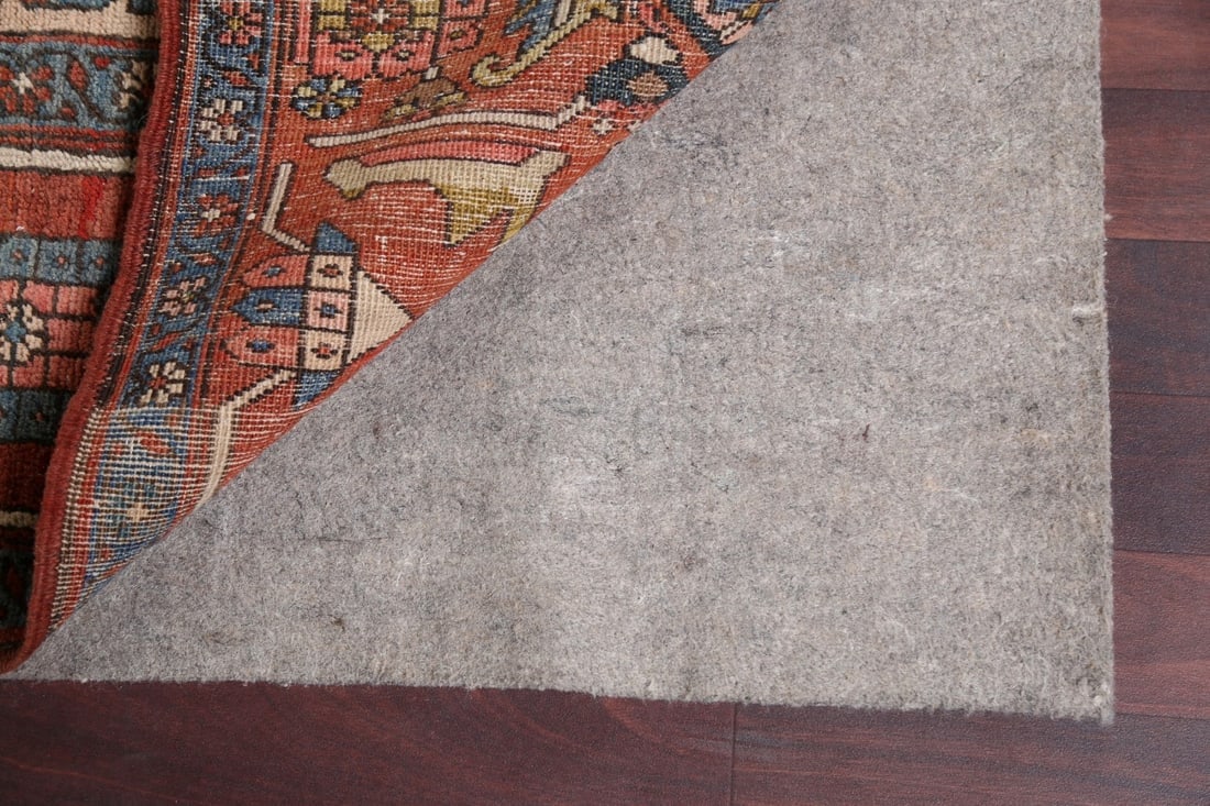 Antique Vegetable Dye Heriz Serapi Persian Area Rug 10x11 - 8