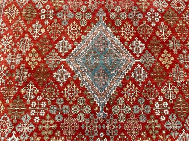 Antique Persian Joshaghan Rug-4994 - 5