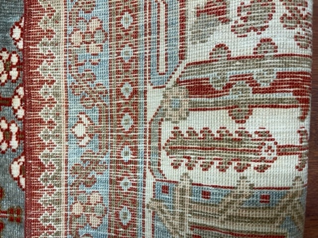Antique Persian Joshaghan Rug-4994 - 9
