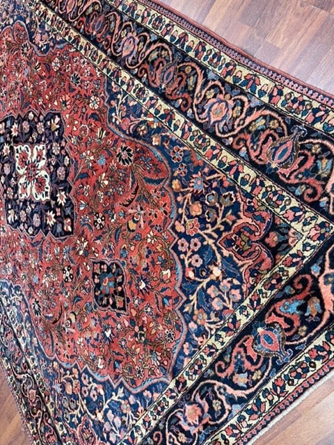 Antique Persian Tabriz Rug-5024 - 10