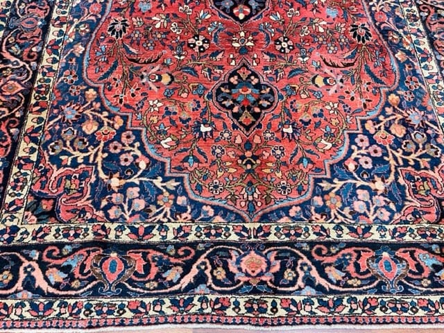 Antique Persian Tabriz Rug-5024 - 3