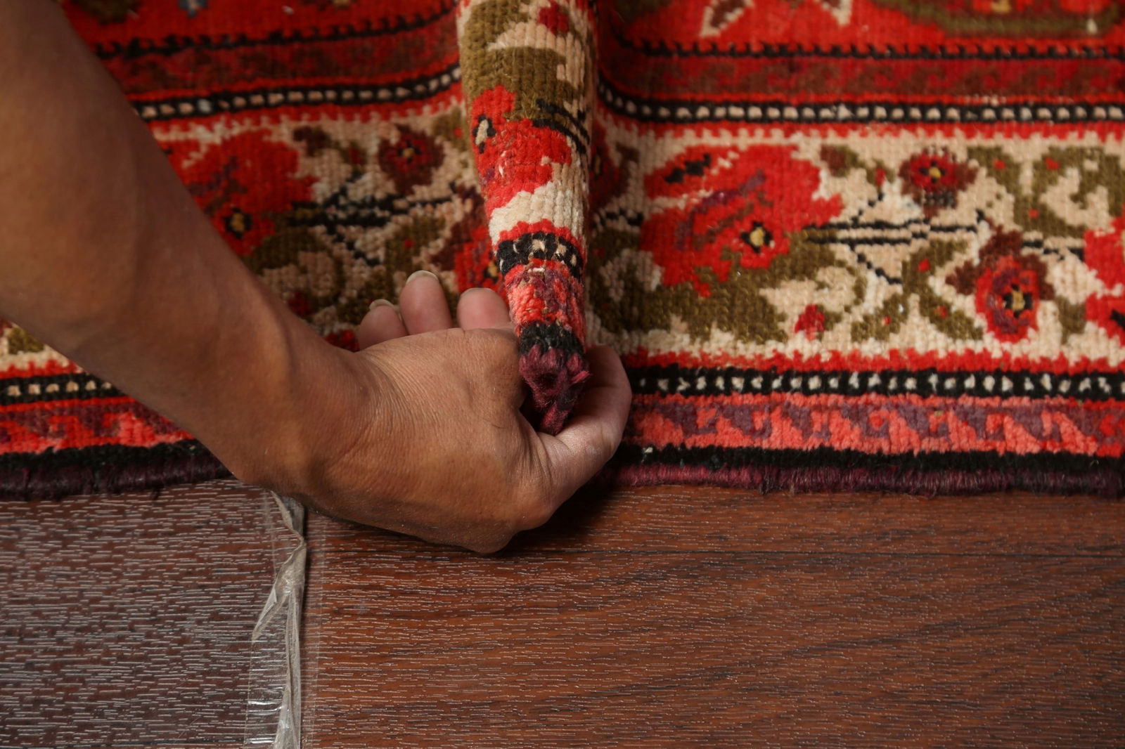 Pre-1900 Antique Vegetable Dye Bakhtiari Persian Rug 10x20 - 16