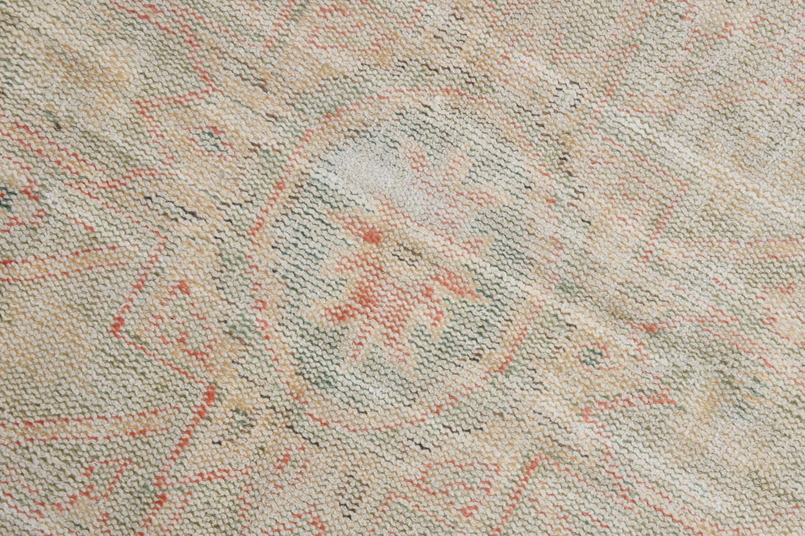 5'8'' x 9'4'' Handmade Vintage Wool Rug - 20168 - 6