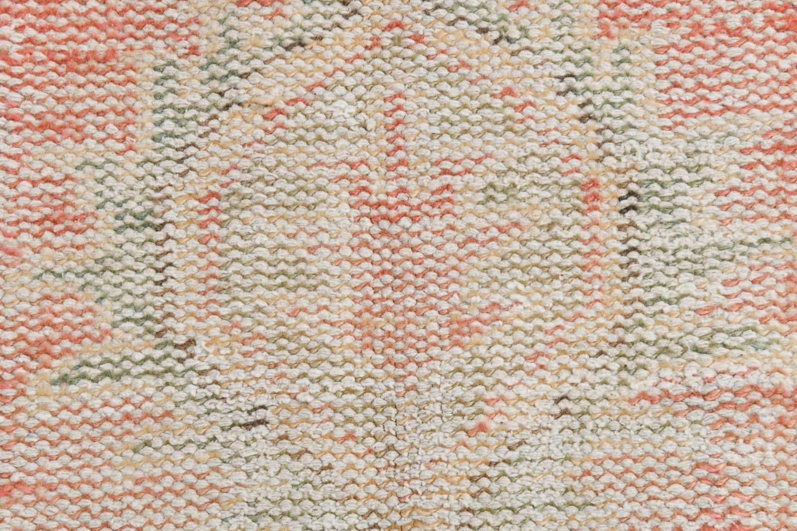 5'8'' x 9'4'' Handmade Vintage Wool Rug - 20168 - 8