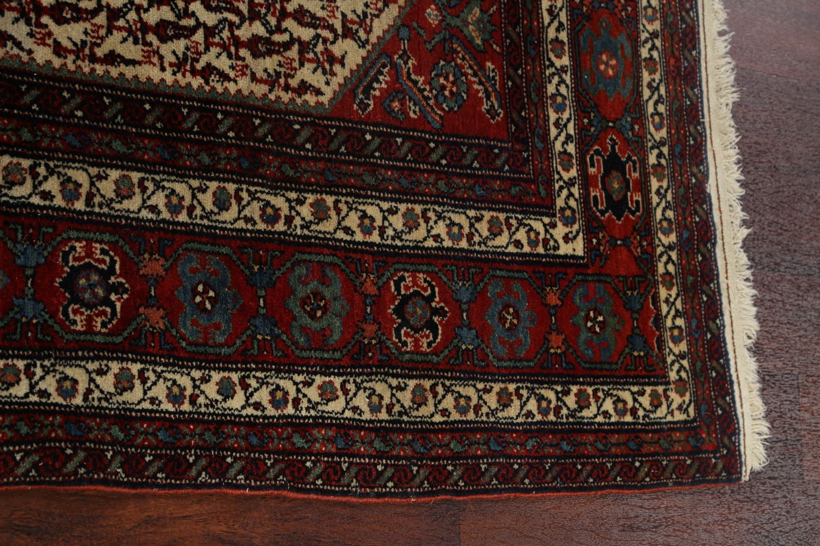 Antique Vegetable Dye Senneh Persian Rug 4x6 - 10