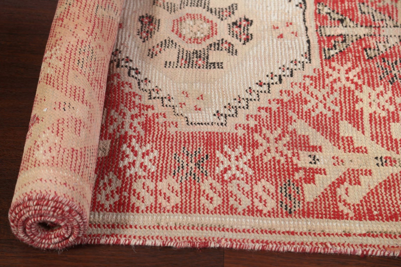 Antique Distressed Malayer Persian Runner Rug 4x12 - 14