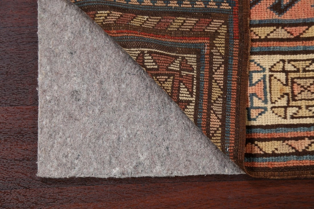 Pre-1900 Antique Vegetable Dye Kazak Oriental Area Rug 4x7 - 8