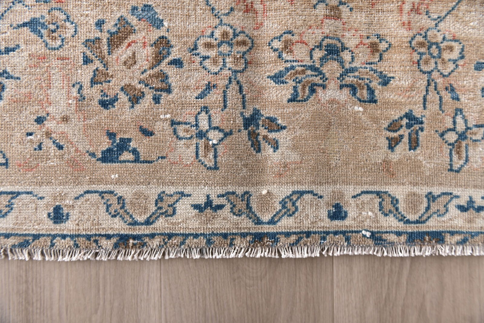 9'2'' x 13'2'' Unique Handmade Vintage Rug - 25050 - 10