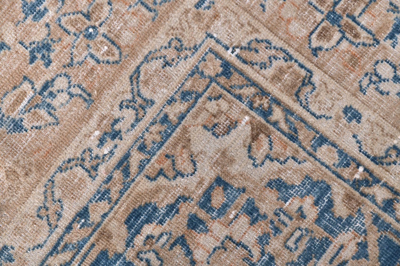 9'2'' x 13'2'' Unique Handmade Vintage Rug - 25050 - 7