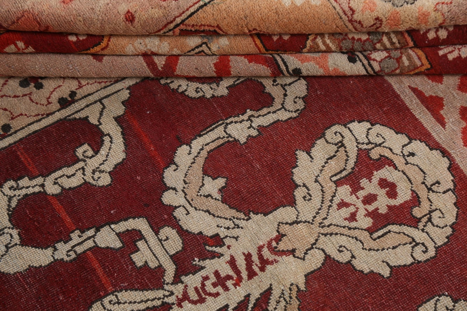 Pre-1900 Antique Vegetable Dye Agra Rug 10x14 - 18