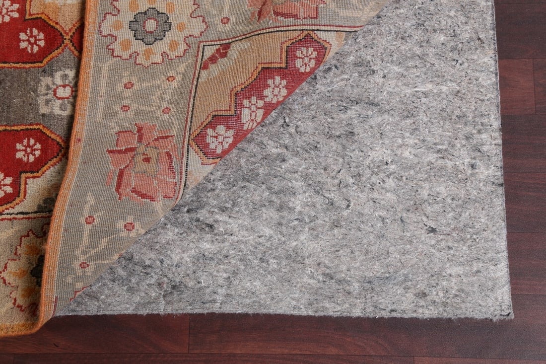 Pre-1900 Antique Vegetable Dye Agra Rug 10x14 - 8