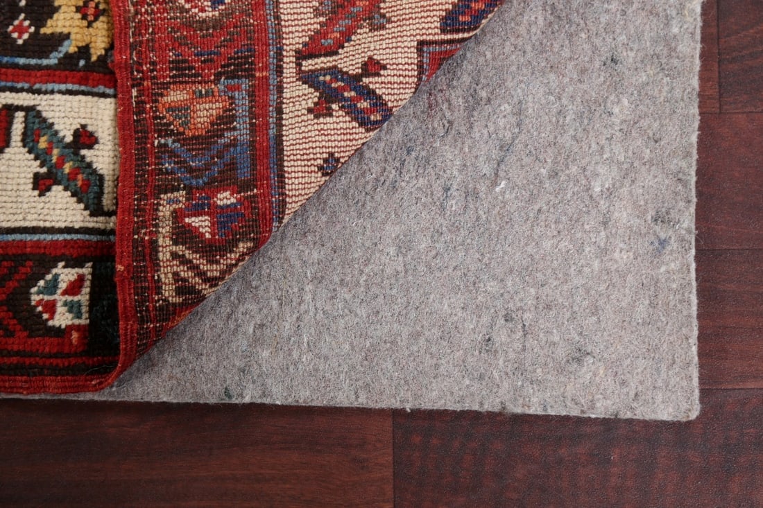 Pre-1900 Antique Vegetable Dye Kazak Persian Rug 4x8 - 8