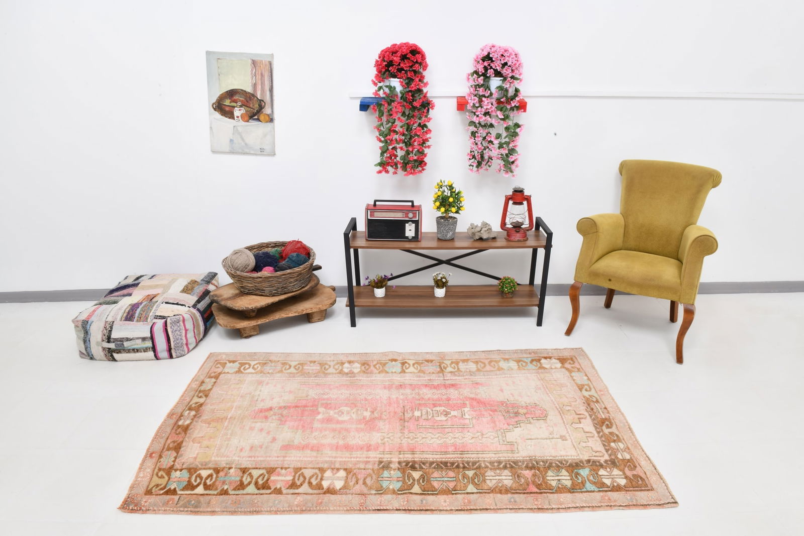 3'10'' x 6'10'' Turkish Vintage Runner Rug - 22164 - 2