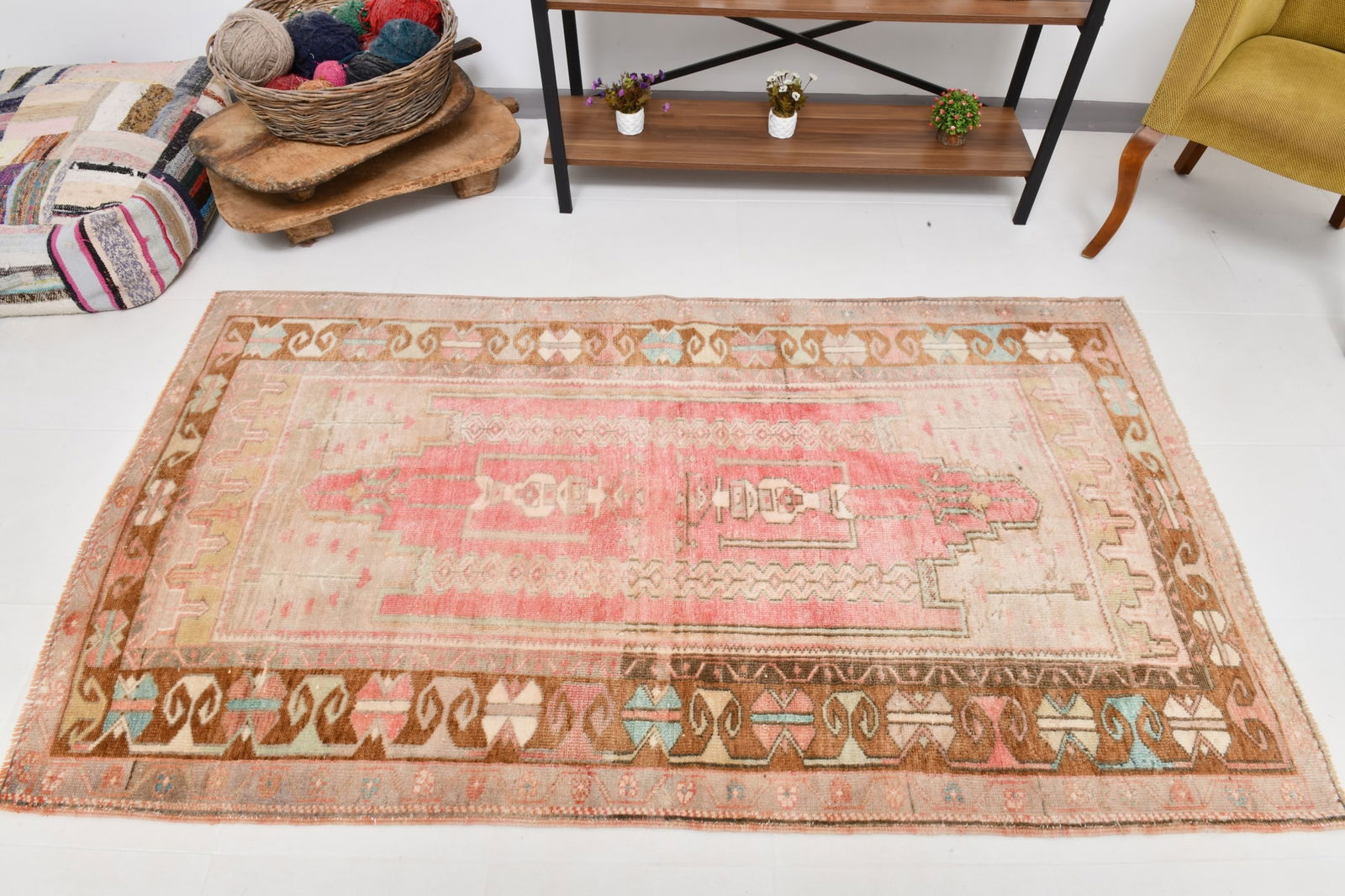 3'10'' x 6'10'' Turkish Vintage Runner Rug - 22164 - 3