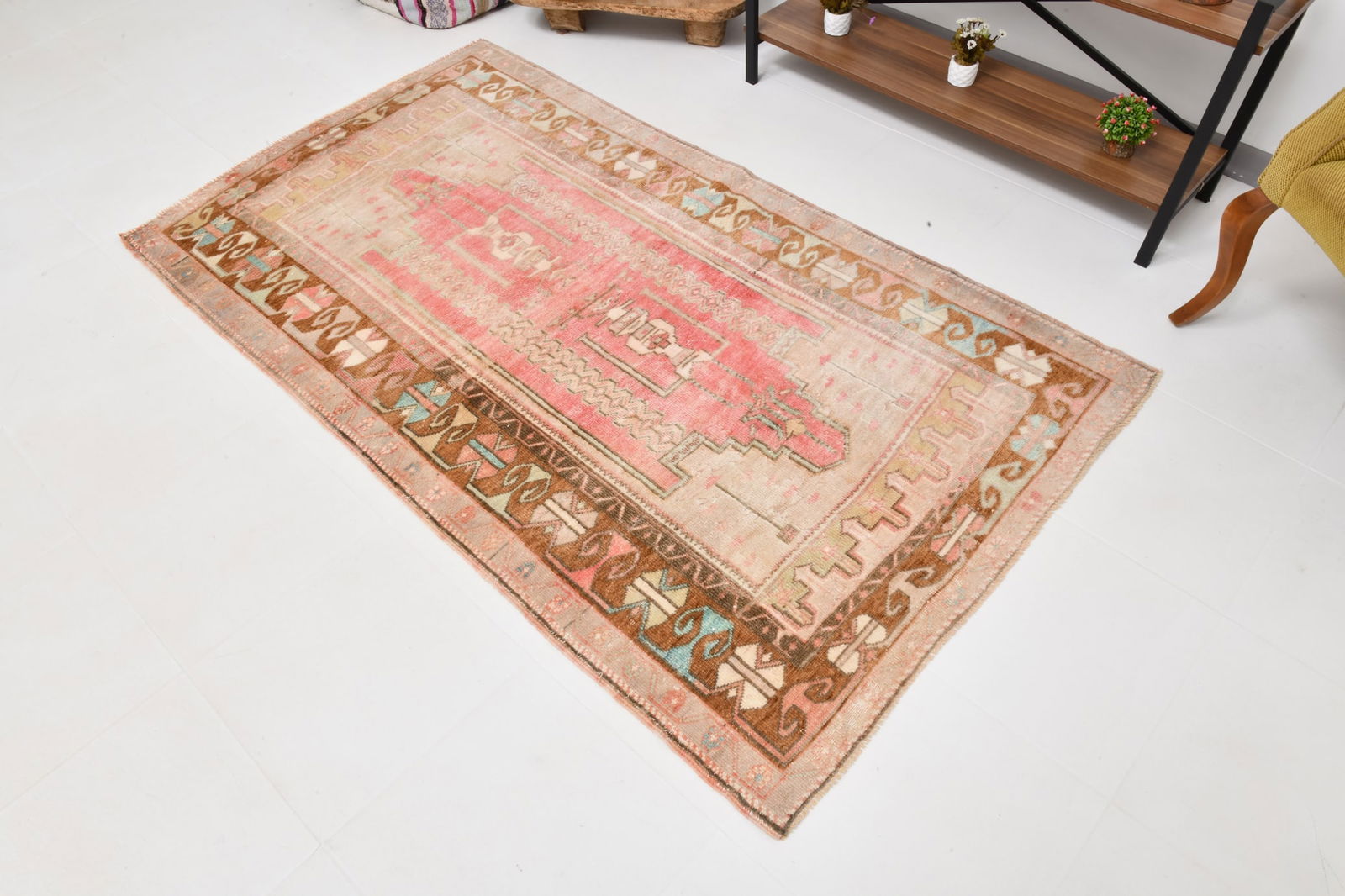 3'10'' x 6'10'' Turkish Vintage Runner Rug - 22164 - 4