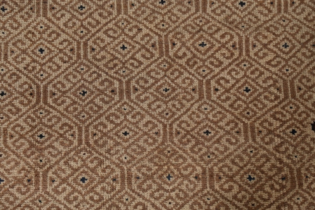 Pre-1900 Antique Vegetable Dye Bibikabad Persian Rug 10x16 - 10