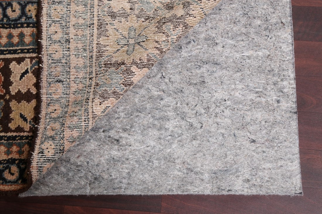 Pre-1900 Antique Vegetable Dye Bibikabad Persian Rug 10x16 - 8