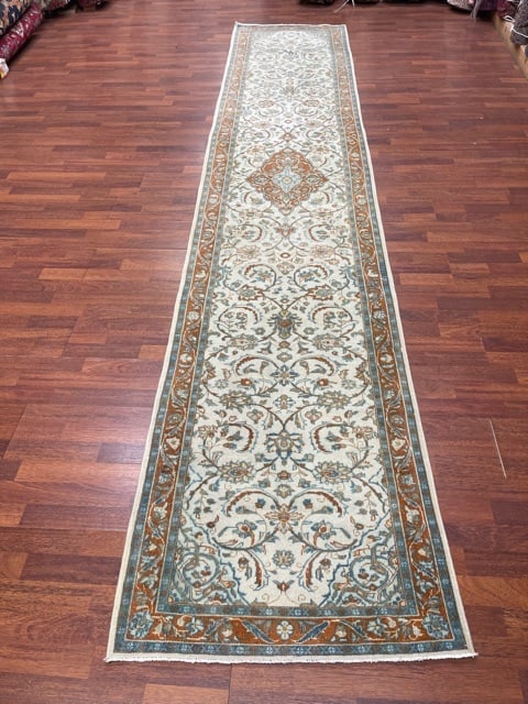 Antique Persian Tabriz Runner-4926 (1 of 8)