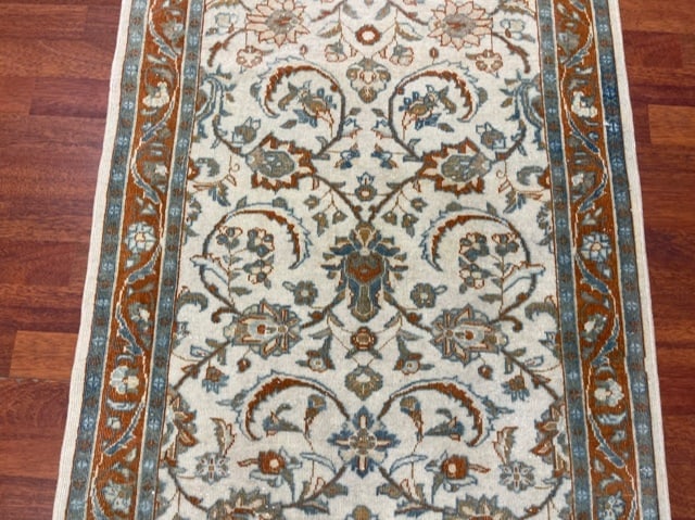 Antique Persian Tabriz Runner-4926 - 3