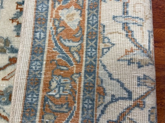 Antique Persian Tabriz Runner-4926 - 8