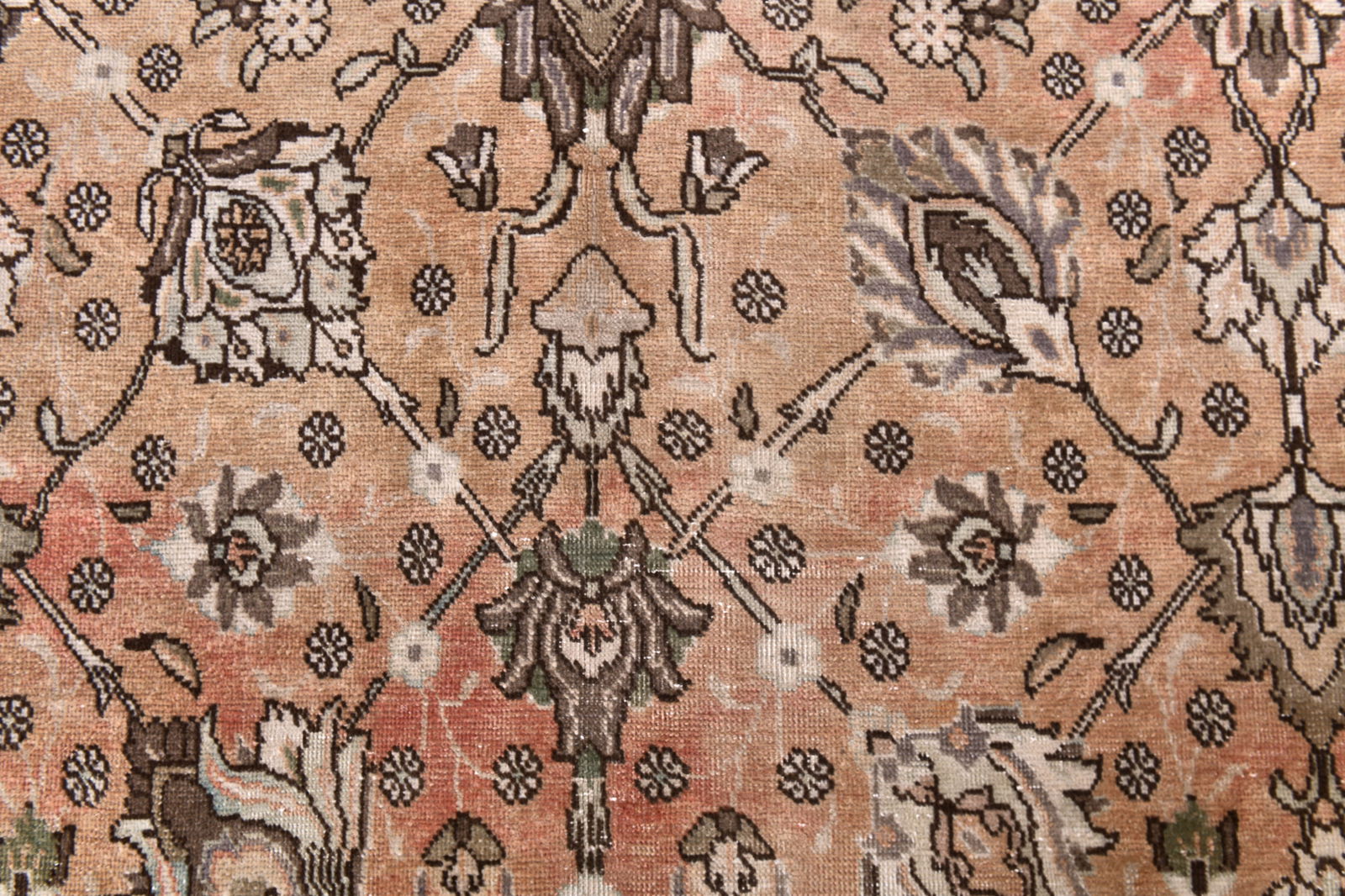 9'4'' x 10'11'' Unique Handmade Vintage Rug - 242721 - 5