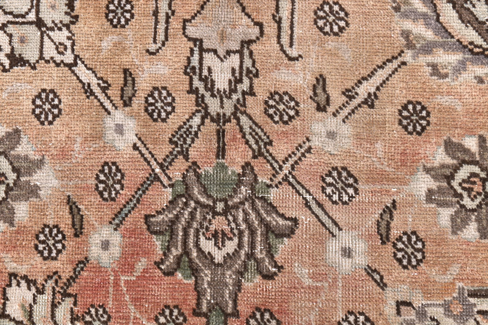 9'4'' x 10'11'' Unique Handmade Vintage Rug - 242721 - 6