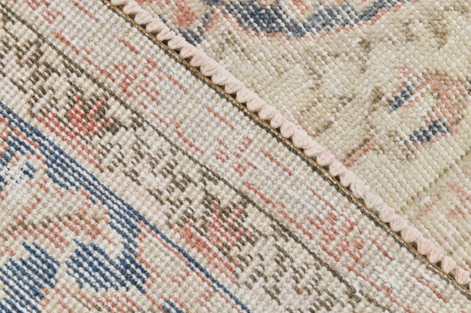 2'4'' x 8'11'' Handmade Vintage Wool Rug - 22442 - 13