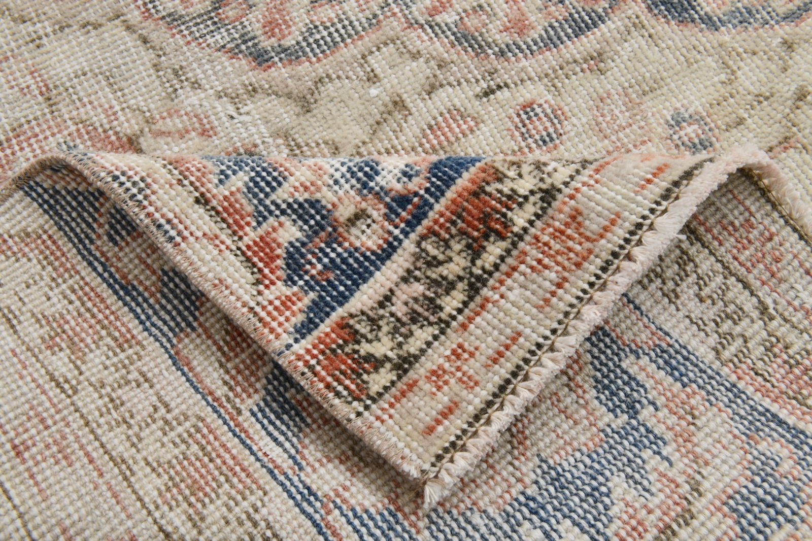 2'4'' x 8'11'' Handmade Vintage Wool Rug - 22442 - 15