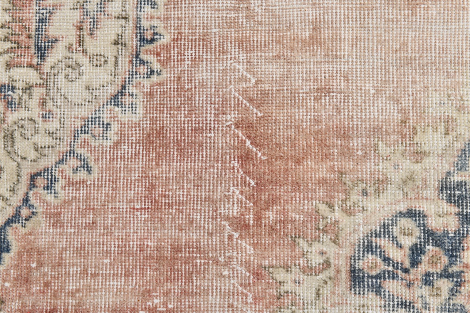 2'4'' x 8'11'' Handmade Vintage Wool Rug - 22442 - 8