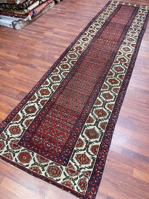 Antique Persian Kurd Runner-5019 - 7