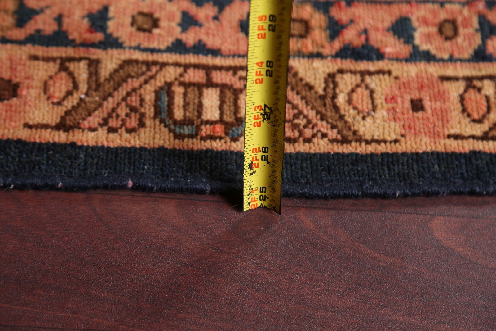 Pre-1900 Antique Vegetable Dye Malayer Persian Rug 10x17 - 20