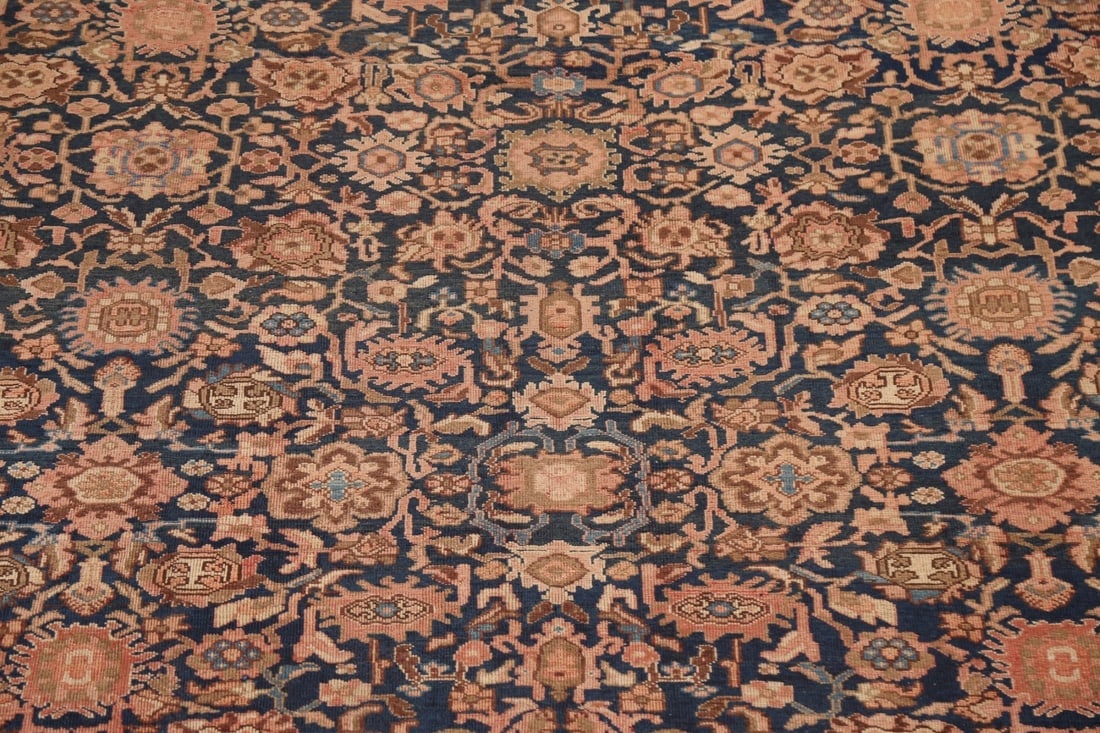 Pre-1900 Antique Vegetable Dye Malayer Persian Rug 10x17 - 5