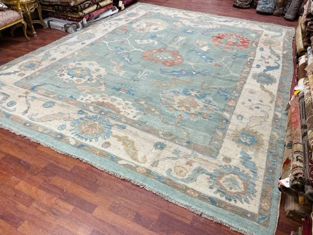 Vintage Turkish Ushak Rug-4979 (1 of 9)