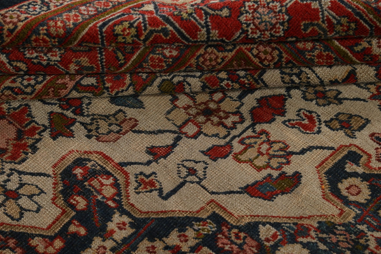Pre-1900 Antique Vegetable Dye Sarouk Farahan Persian Area Rug 10x21 ZIEGLER - 16