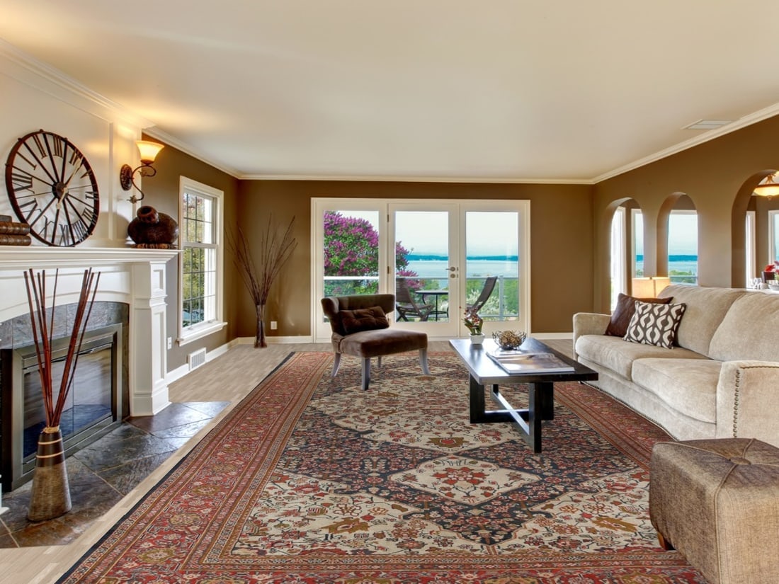 Pre-1900 Antique Vegetable Dye Sarouk Farahan Persian Area Rug 10x21 ZIEGLER - 2