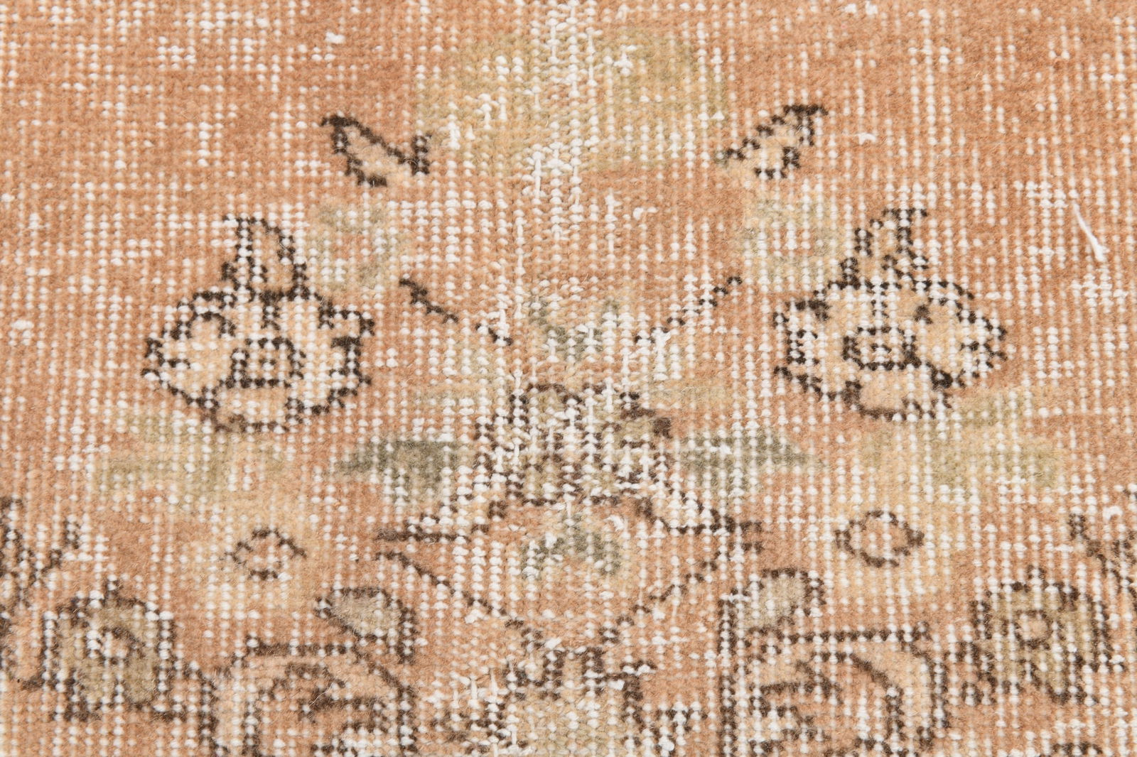 5'11'' x 9'6'' Handmade Vintage Wool Rug - 6288 - 8