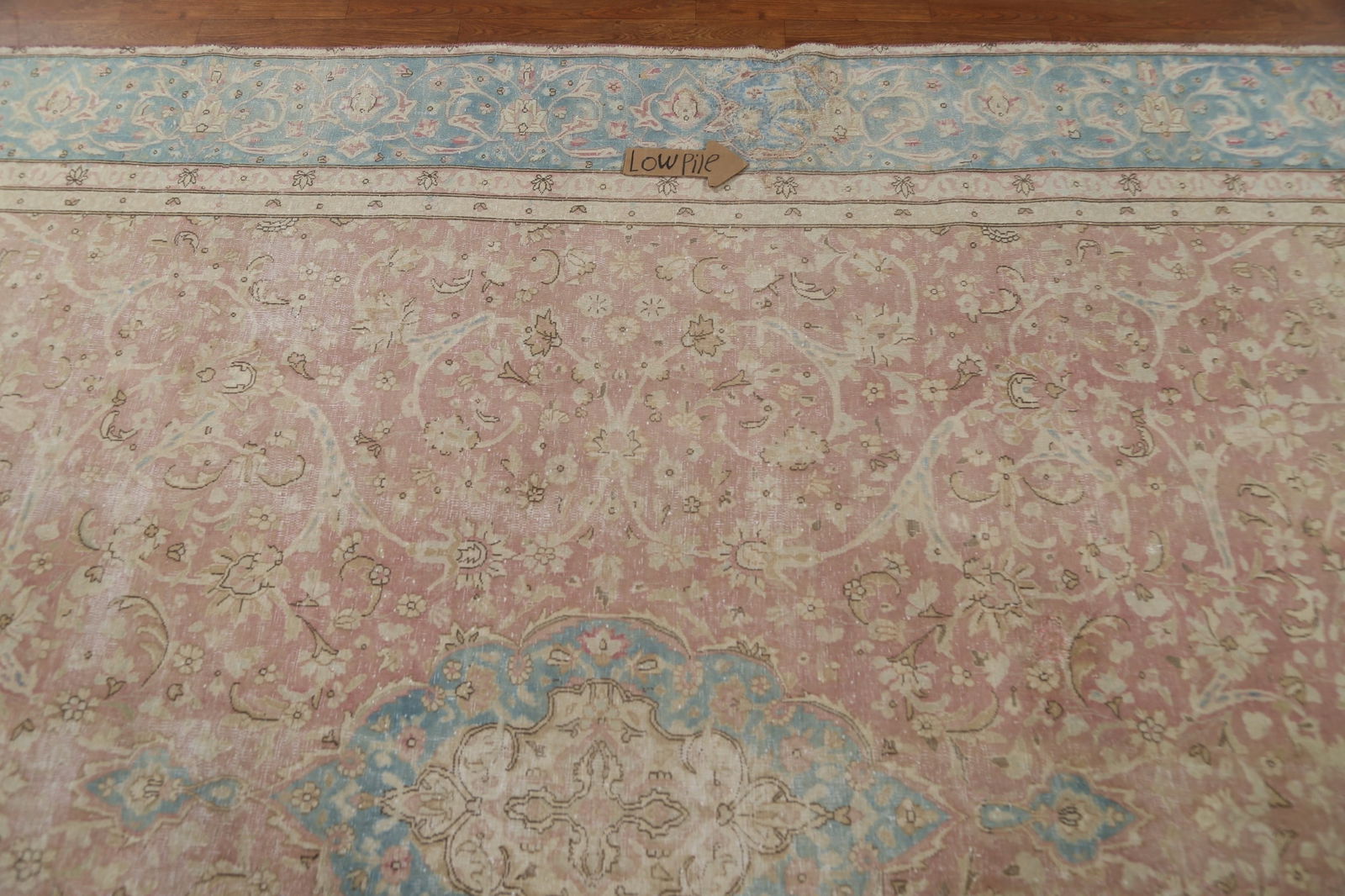 Antique Floral Kerman Persian Area Rug 8x11 - 13