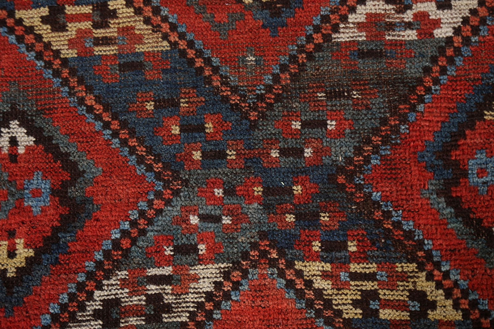 Pre-1900 Antique Vegetable Dye Turkoman Bashir Persian Rug 9x20 - 10