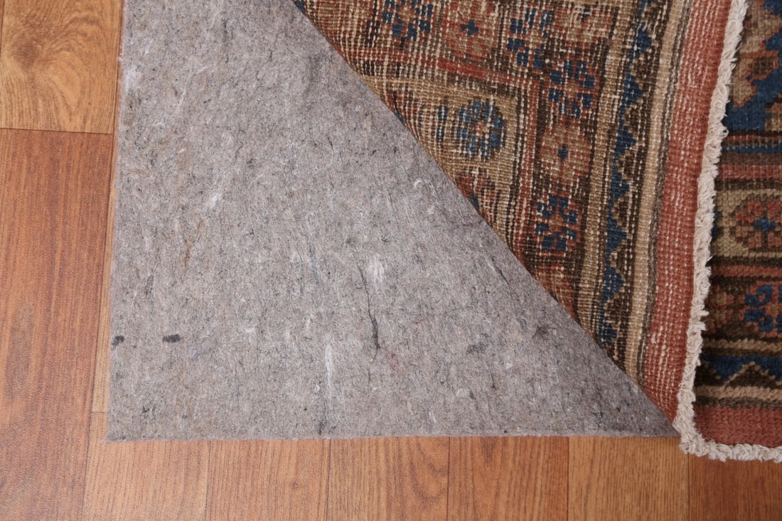 Pre-1900 Antique Vegetable Dye Heriz Bakhshayesh Persian Rug 11x14 - 8