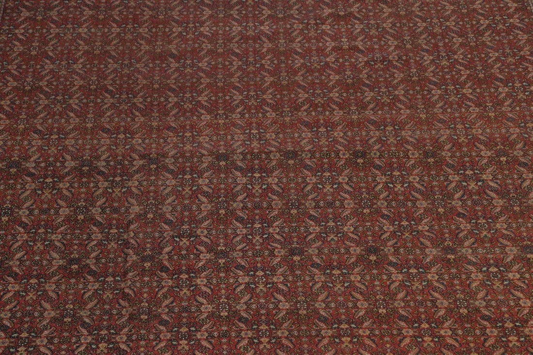 Antique Vegetable Dye Sultanabad Persian Rug 13x20 - 4