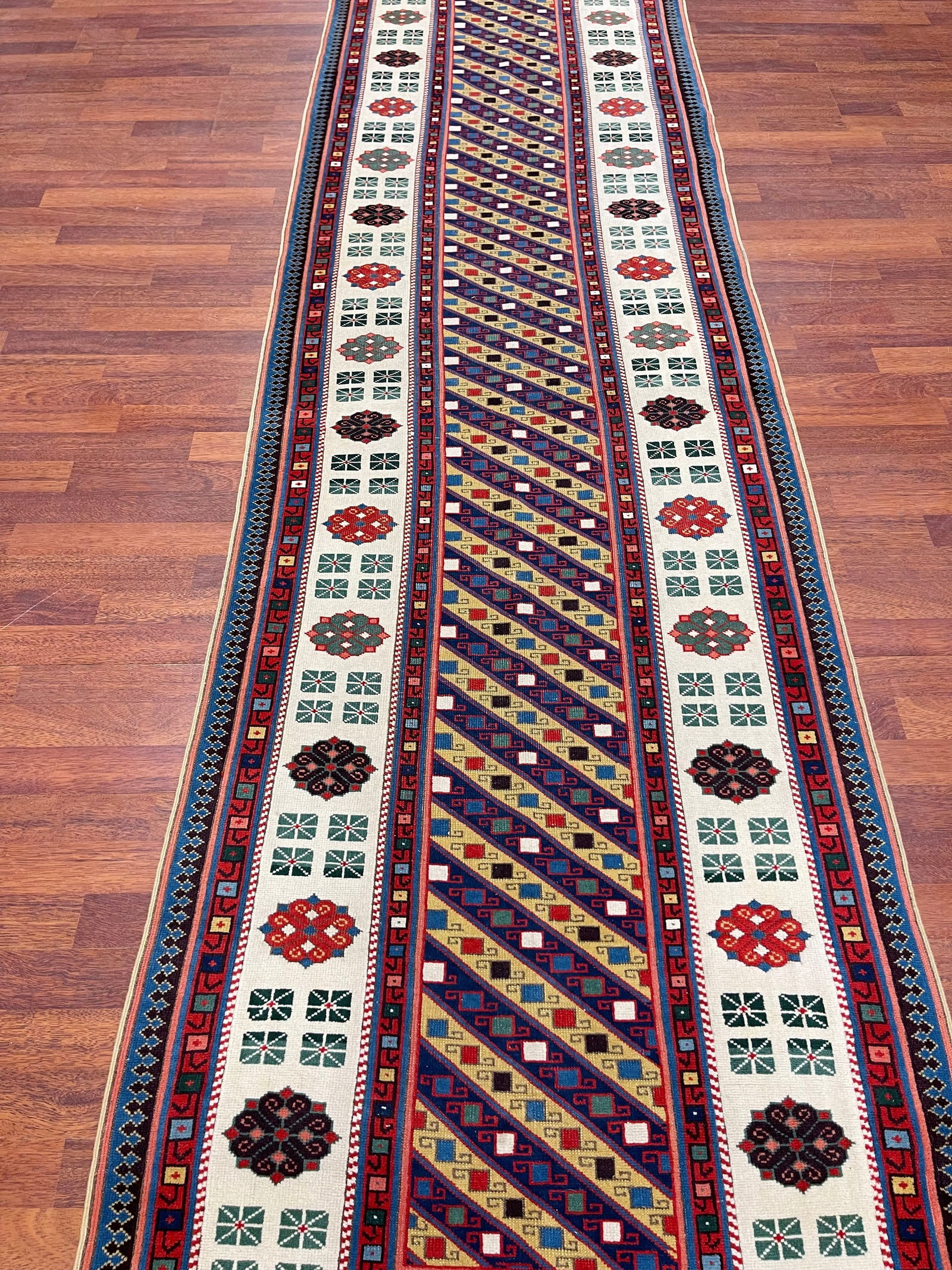 Vintage Genje/Talish Caucasian Rug-4880 - 5