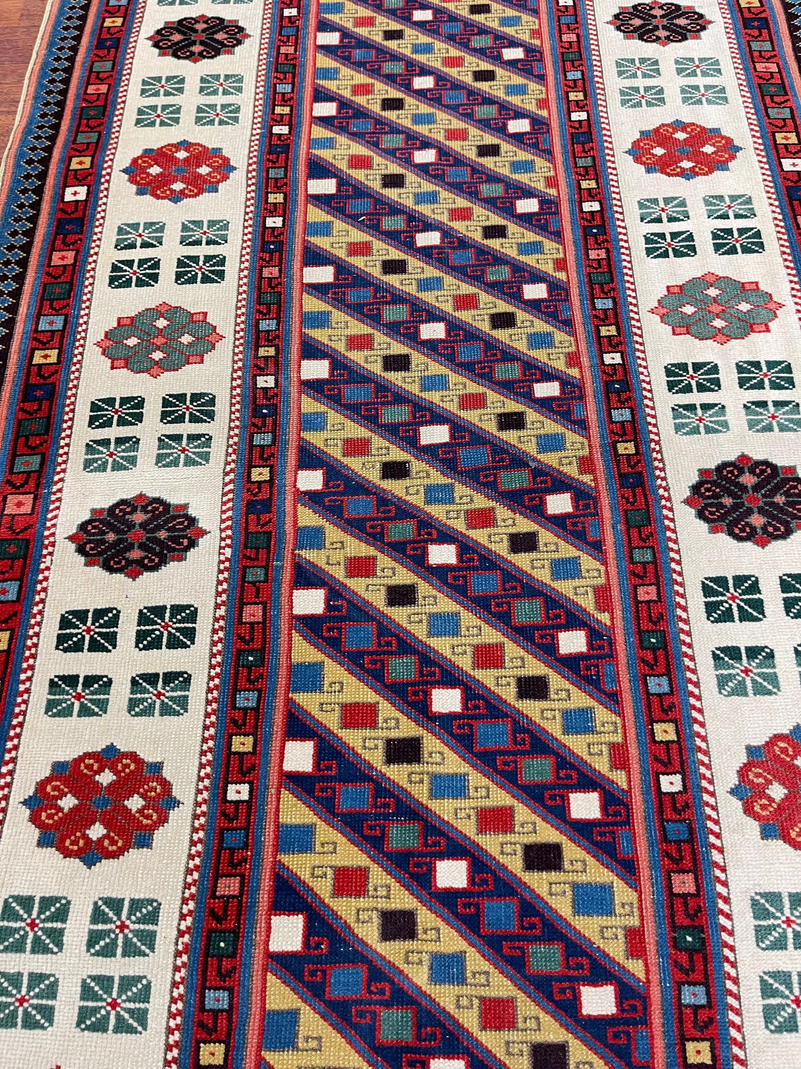 Vintage Genje/Talish Caucasian Rug-4880 - 6
