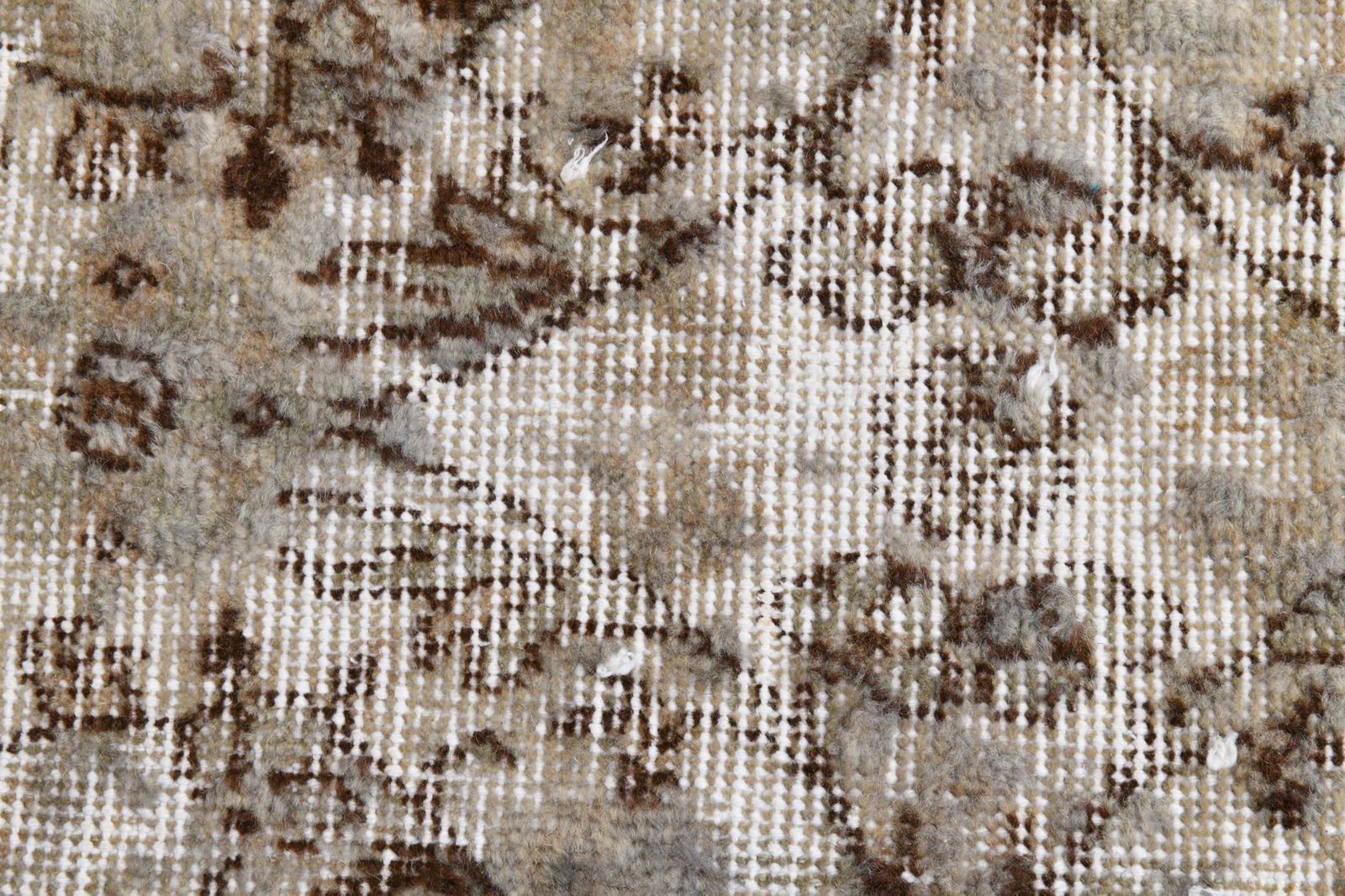 2'7'' x 8'10'' Handmade Vintage Wool Rug - 20340 - 9