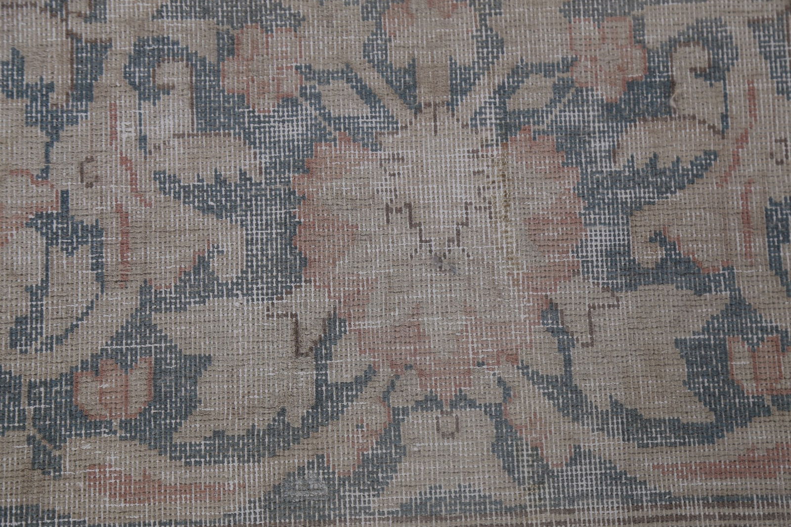 Antique Wool Kerman Persian Area Rug 9x13 - 10