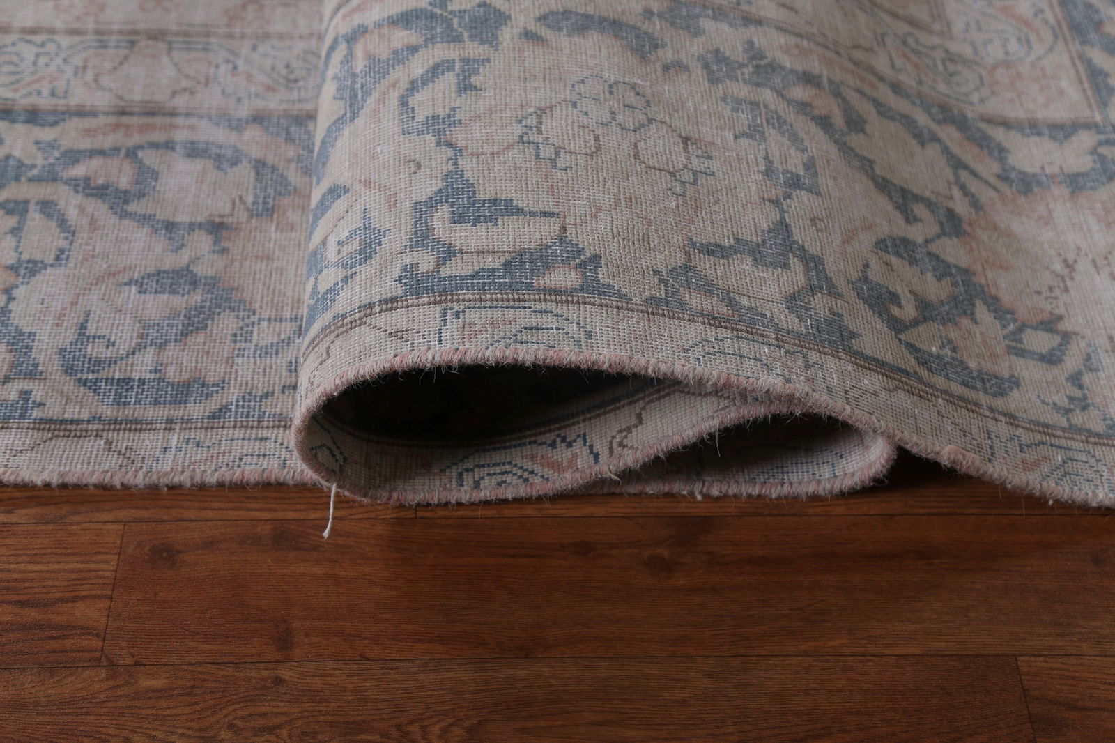 Antique Wool Kerman Persian Area Rug 9x13 - 11