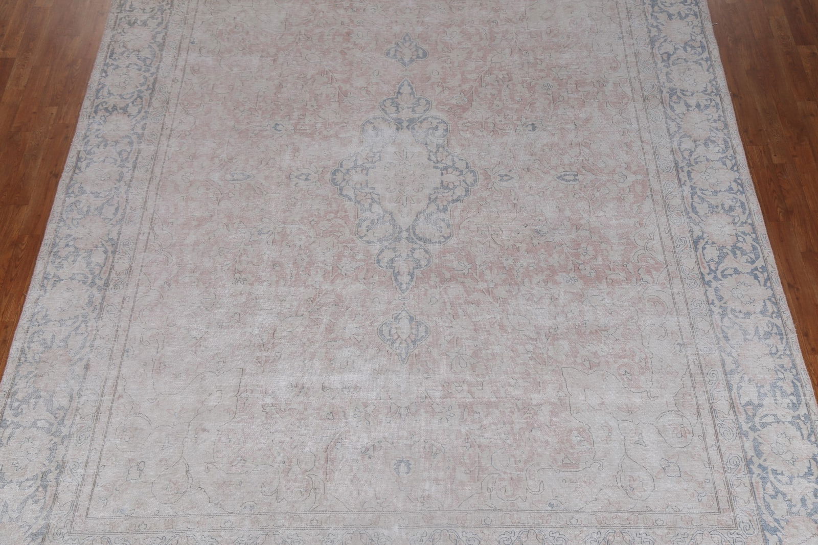 Antique Wool Kerman Persian Area Rug 9x13 - 4