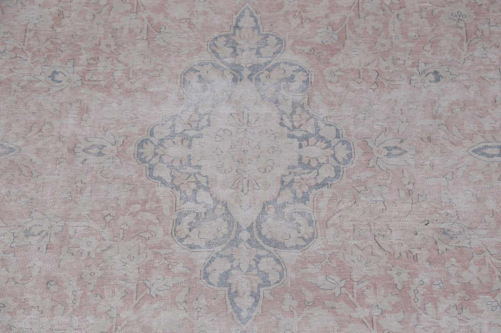 Antique Wool Kerman Persian Area Rug 9x13 - 5